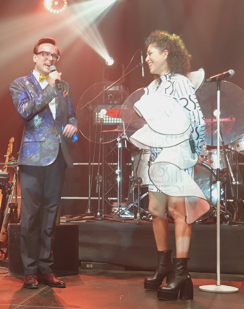 Koncert noworoczny z Natalią Kukulską (na chwilę przed wręczeniem medalu)